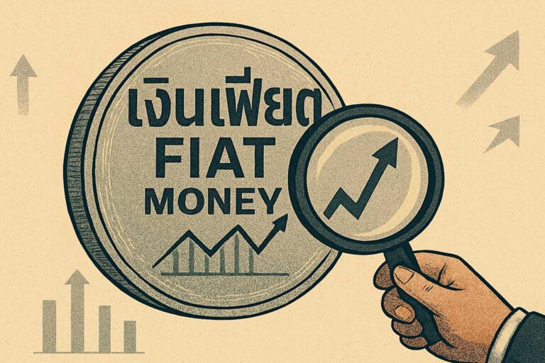 Read more about the article ระบบเฟียตทำงานอย่างไร เพื่อที่จะเข้าใจการเกิดขึ้นของ Bitcoin