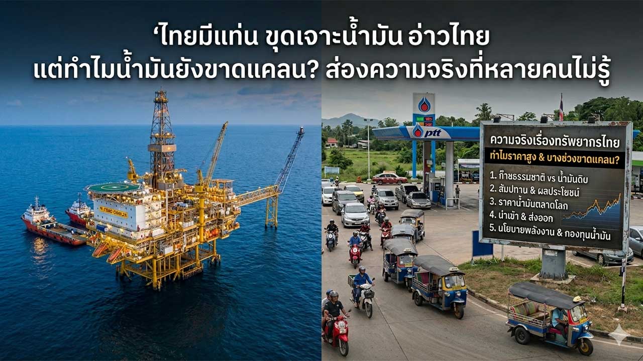 ขุดเจาะน้ำมันอ่าวไทย