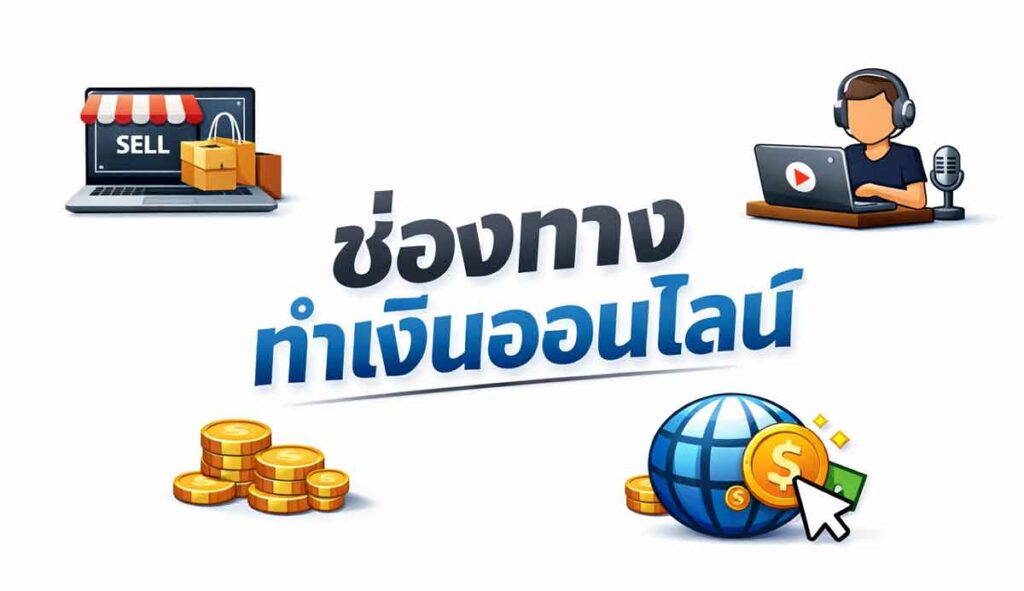 หาเงินออนไลน์ด้วย AI
