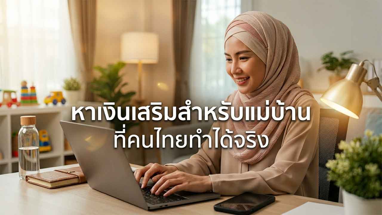 Read more about the article หาเงินสำหรับแม่บ้าน ไอเดียจากต่างประเทศ ที่คนไทยทำได้จริง